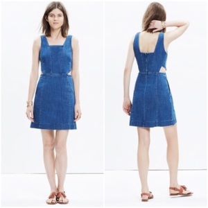 Madewell Denim Cutout Dress